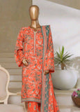 NSM-0210-PR R1-4- 3 Piece Printed Stitched Suit