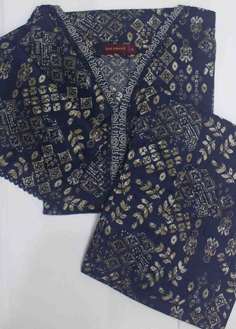 Bin Saeed Fabric - NSM-0213- 2 Piece Printed Cotton Stitched Co Ords