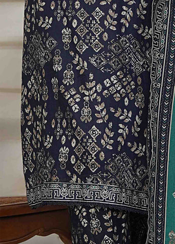 Bin Saeed Fabric - NSM-0213 A-PR R10-11- 3 Piece Printed Cotton Stitched Suit