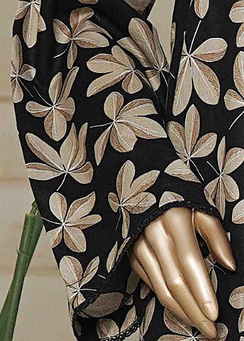 NSM-0216-PR R10-11- 3 Piece Printed Cotton Stitched Suit