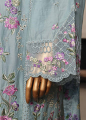 NSM-026-DEMB- 3 Piece Luxury Embroidered Stitched Suit