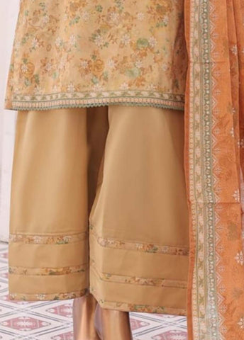 Bin Saeed Fabric - NSM-028- 3 Piece Printed Farshi Shalwar Suit