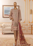 NSM-034-EMB R-64-3 Piece Chikankari Stitched Suit
