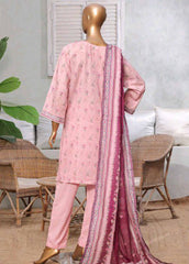 NSM-040 R-05- 3 Piece Printed Stitched Suit