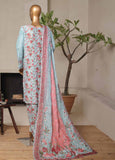 NSM-048-DEMB- 3 Piece Luxury Embroidered Stitched Suit