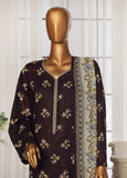 NSM-059- 3 Piece Printed Stitched Suit