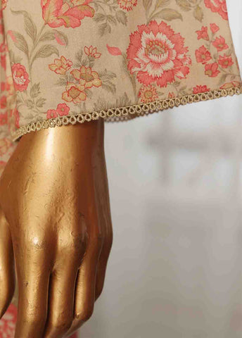 Bin Saeed Fabric - NSM-070- 3 Piece Printed Stitched Suit