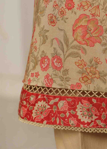 Bin Saeed Fabric - NSM-070- 3 Piece Printed Stitched Suit