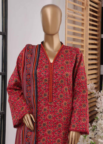 NSM-073- 3 Piece Printed Farshi Shalwar Suit