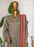 NSM-079- 3 Piece Printed Stitched Suit
