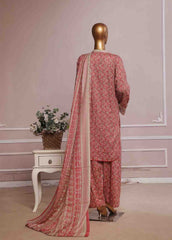 NSM-086- 3 Piece Printed Farshi Shalwar Suit
