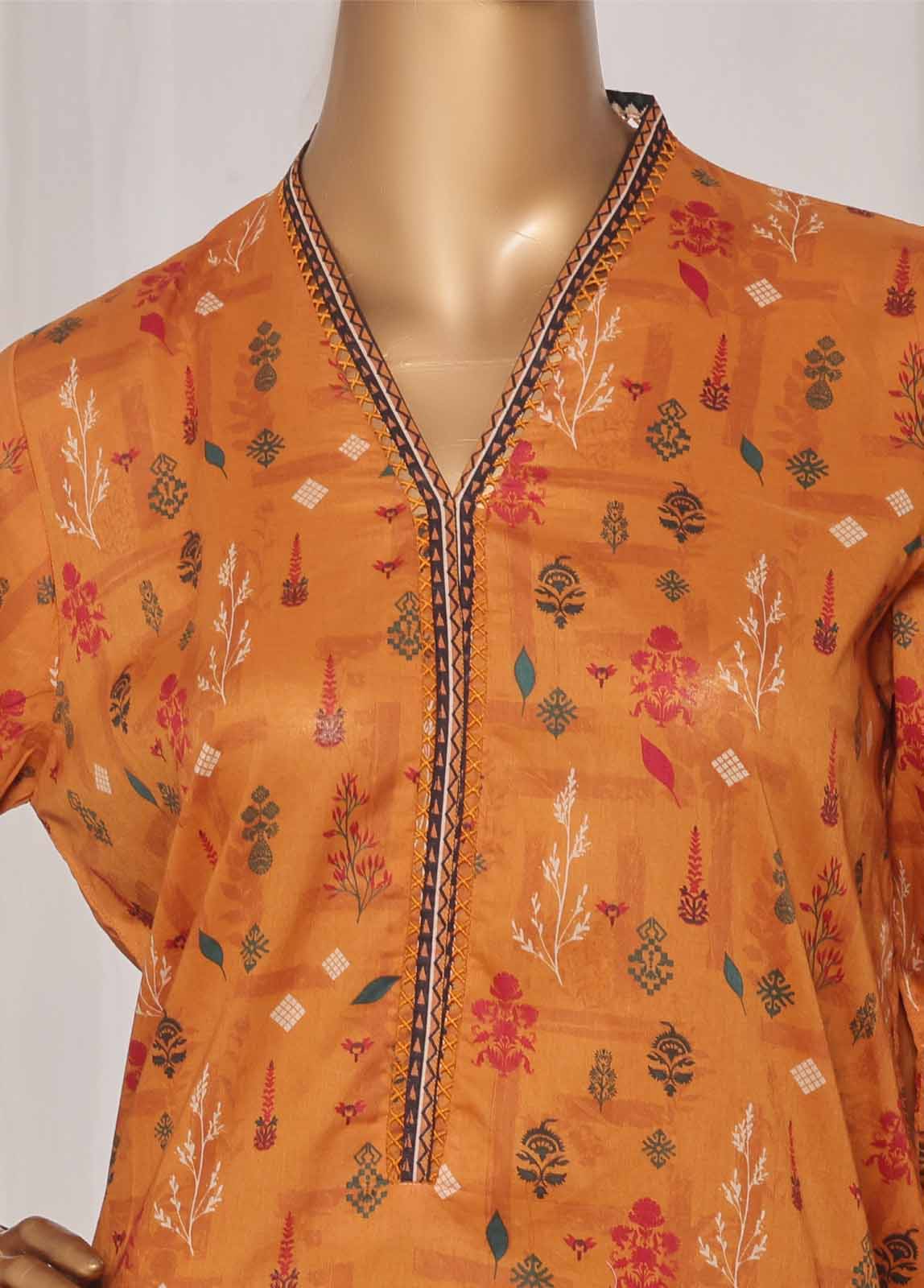 NSM-090-PR R1-4- 3 Piece Printed Stitched Suit