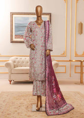 NSM-096-EMB R-64-3 Piece Chikankari Stitched Suit