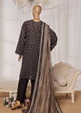 NSM-099-PR R1-4- 3 Piece Printed Stitched Suit