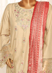 NSM-EMB-003- 3 Piece Luxury Embroidered Stitched Suit
