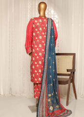 NSM-EMB-013- 3 Piece Luxury Embroidered Stitched Suit
