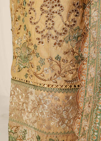 Bin Saeed Fabric - NSM-EMB-028- 3 Piece Luxury Embroidered Stitched Suit