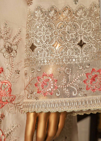 Bin Saeed Fabric - NSM-EMB-029- 3 Piece Luxury Embroidered Stitched Suit