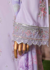 NSM-PC-027 O- 3 Piece Luxury Embroidered Stitched Suit