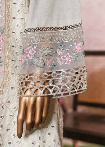 Bin Saeed Fabric - NSM-PC-029- 3 Piece Luxury Embroidered Stitched Suit