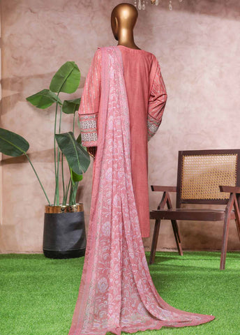Bin Saeed Fabric - NSM-PC-031- 3 Piece Luxury Embroidered Stitched Suit