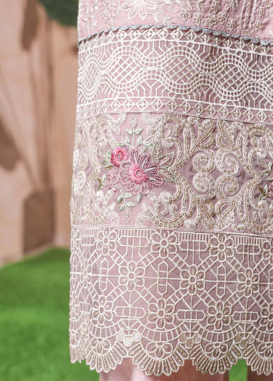 Bin Saeed Fabric - NSM-PC-032- 3 Piece Luxury Embroidered Stitched Suit