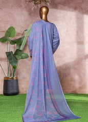NSM-PC-035- 3 Piece Luxury Embroidered Stitched Suit