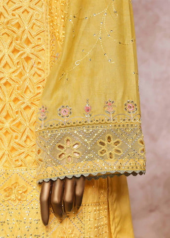 Bin Saeed Fabric - NSM-PC-036- 3 Piece Luxury Embroidered Stitched Suit