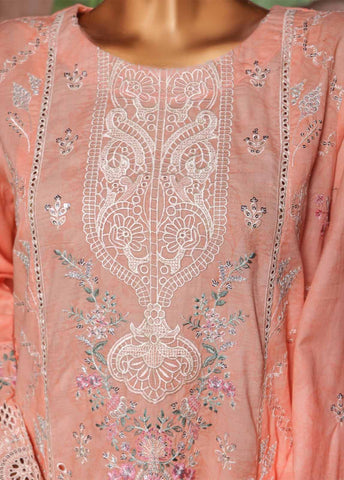 Bin Saeed Fabric - NSM-PC-037- 3 Piece Luxury Embroidered Stitched Suit