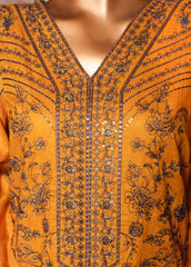 NSM-PC-038 - 3 Piece Luxury Embroidered Stitched Suit