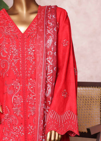 Bin Saeed Fabric - NSM-PC-039- 3 Piece Luxury Embroidered Stitched Suit