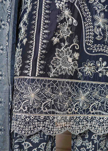 Bin Saeed Fabric - NSMC-0008- 3 Piece Cotton Embroidered Stitched Suit