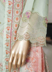 NSMED-005- 3 Piece Cotton Embroidered Stitched Suit