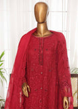 OMSC-008 F- 3 Piece Chiffon Stitched Suit