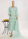 OMSC-013 M- 3 Piece Frock Style Chiffon Stitched Suit