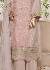 OWSC-004 R64- 3 Piece Embroidered Stitched Suit