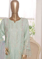 OWSC-007 R64- 3 Piece Embroidered Stitched Suit