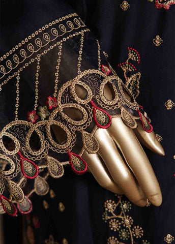 Bin Saeed Fabric - OWCS-012 R-066- 3 Piece Luxury Embroidered Stitched Suit