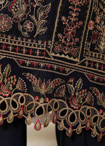 Bin Saeed Fabric - OWCS-012 R-066- 3 Piece Luxury Embroidered Stitched Suit