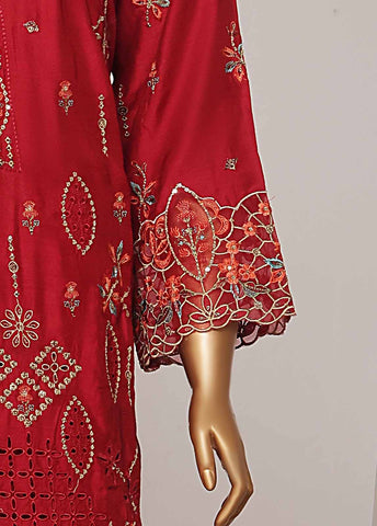 OWCS-013-CS R-65- 3 Piece Luxury Embroidered Stitched Suit