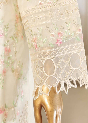 Bin Saeed Fabric - OWS-003- 3 Piece Chiffon Stitched Suit