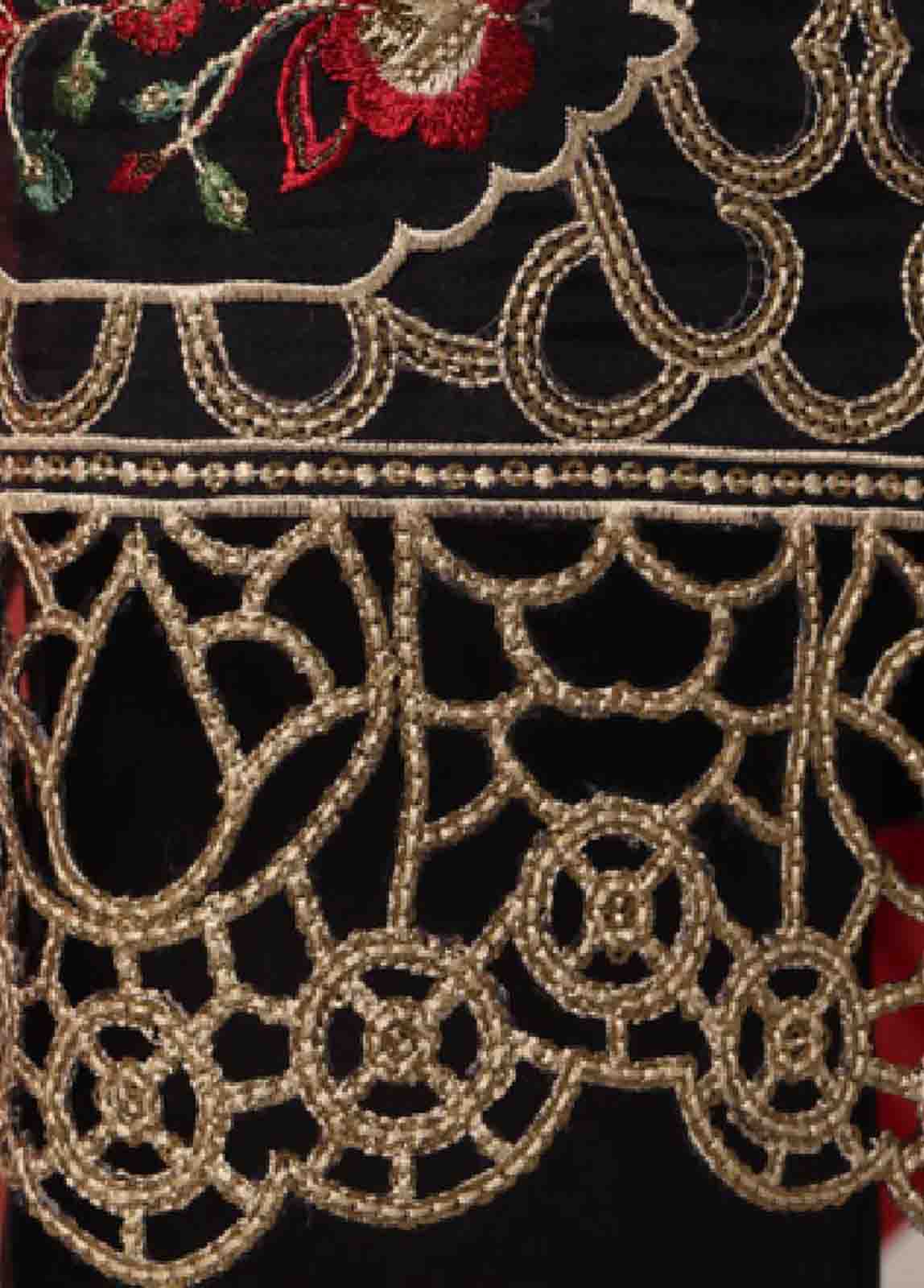 Bin Saeed Fabric - OWS-004- 3 Piece Organza Stitched Suit