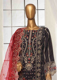 OWS-004- 3 Piece Organza Stitched Suit