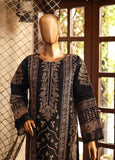 OWS-006- 3 Piece Embroidered Organza