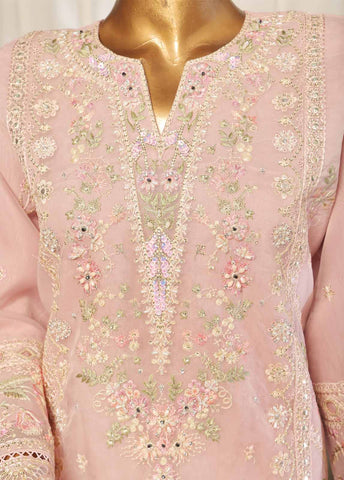 Bin Saeed Fabric - OWS-007- 3 Piece Chiffon Stitched Suit