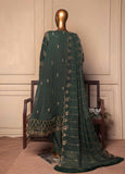 OWSC-FR-007 R55-3 Piece Luxury Embroidered Frock Style Suit