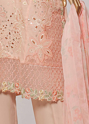 Bin Saeed Fabric - OWSC-009-CS R-65- 3 Piece Luxury Embroidered Stitched Suit