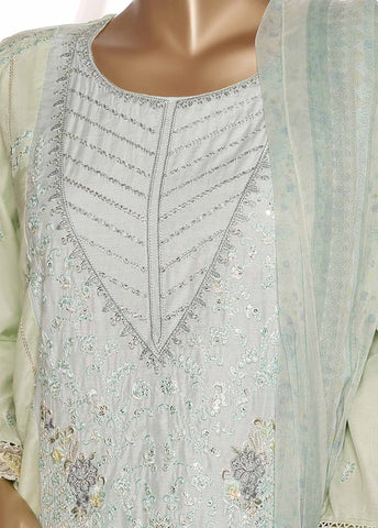 Bin Saeed Fabric - OWSC-010 R64- 3 Piece Embroidered Stitched Suit