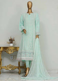 OMSC-010 M- 3 Piece Frock Style Chiffon Stitched Suit