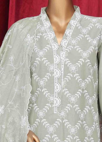 Bin Saeed Fabric - PC-28617- 3 Piece Luxury Embroidered Stitched Suit